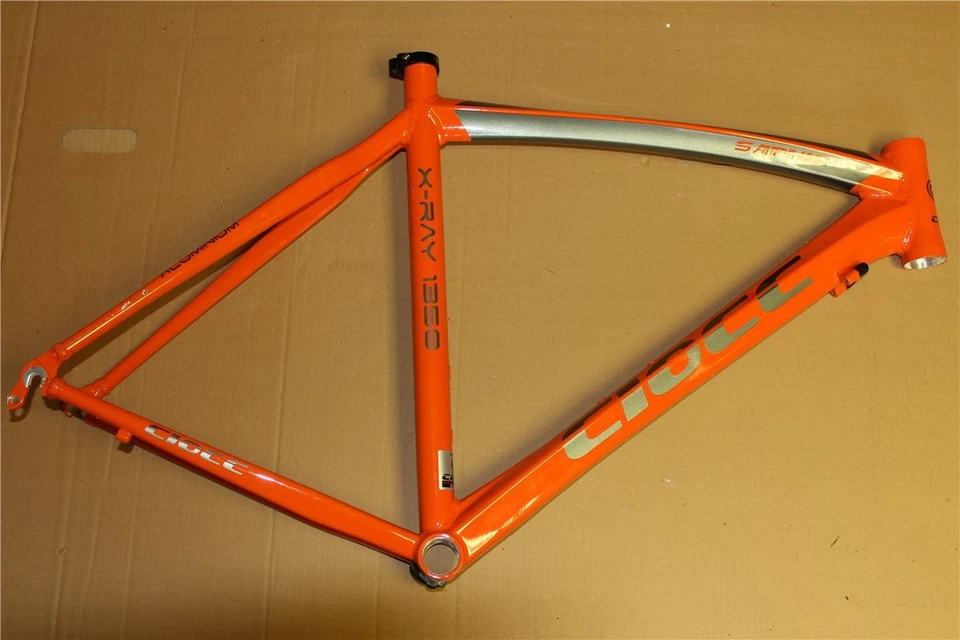 ciöcc saphir x-ray 1350 orange/grau Fahrradrahmen ciocc cross *AUSSTELLUNGSSTÜCK - Bild 2 von 4