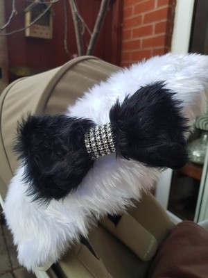 poussette noeud strass