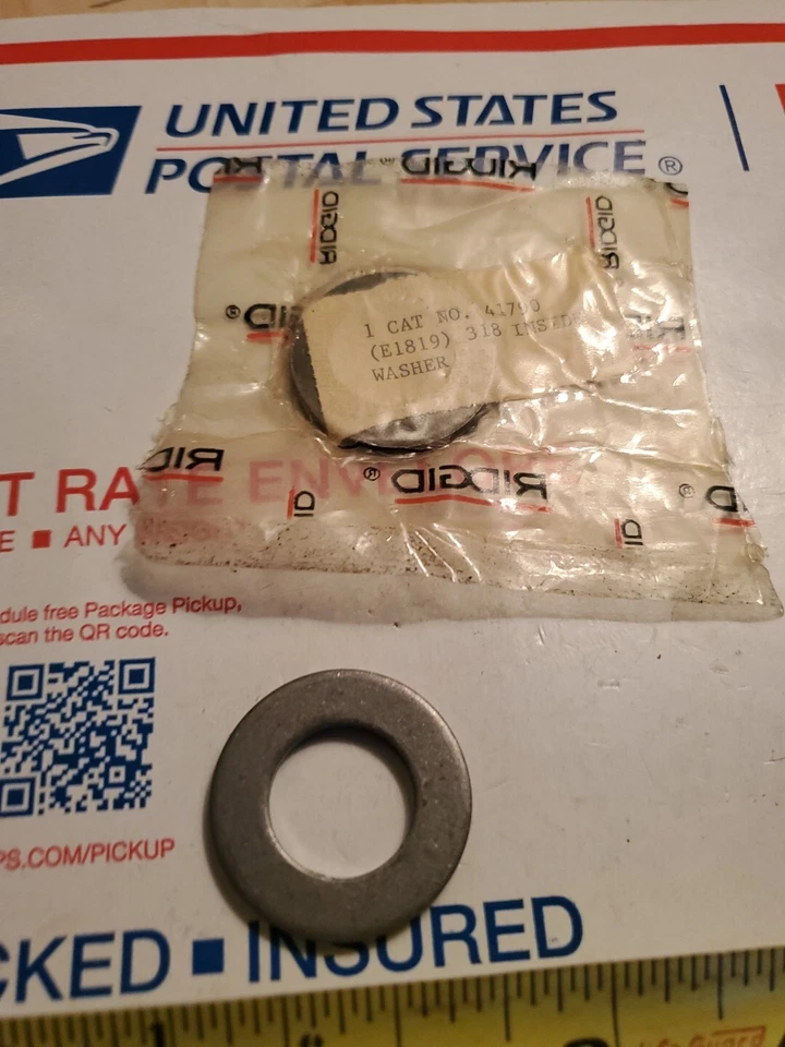 RIDGID 41790 WASHER FOR MODEL 318 OILER NEW, U1 - Image 2 of 4