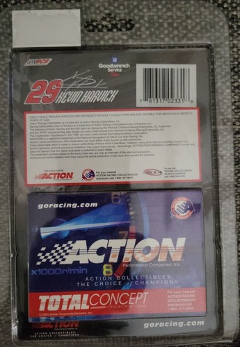 Kevin Harvick#29 GM Goodwrench Service Plus 2001 Action 1:64 New in Package NOS - Picture 2 of 4
