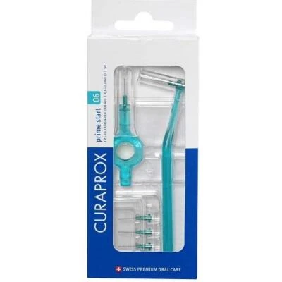 Curaprox Interdental Brushes CPS06 Prime Start Kit - Turquoise
