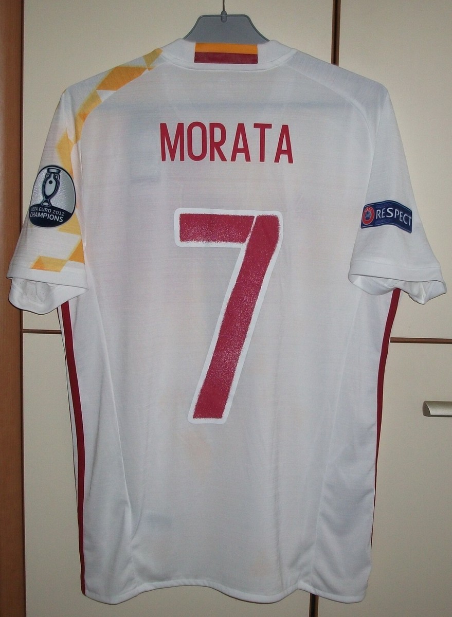 2018 スペイン代表　アウェイ　選手用　No.7 MORATA 2018 スペイン代表 アウェイ 選手用 No.7 MORATA