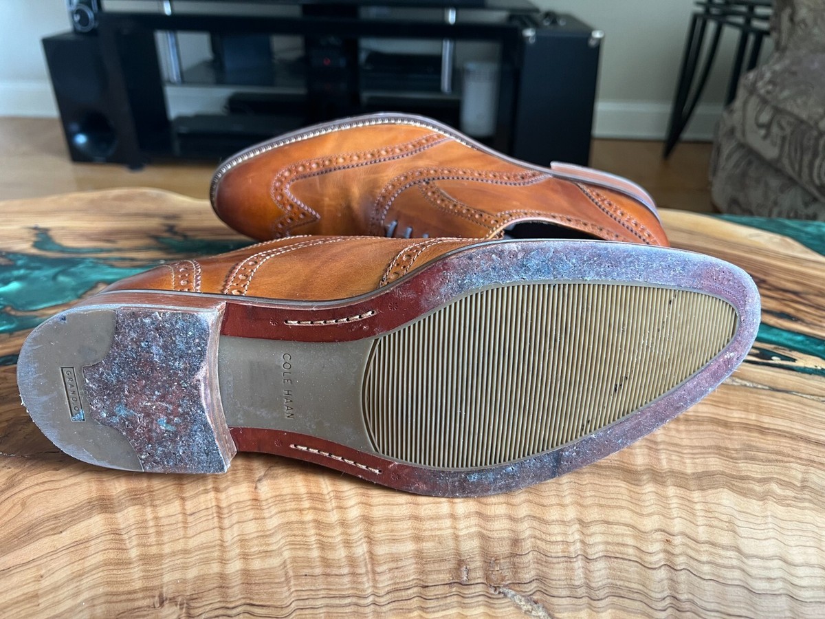 Cole Haan Preston Wingtip British Tan Men