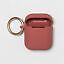 Heyday Apple Airpods Gen 1/2 Silicone Case with Clip - Dusty Coral