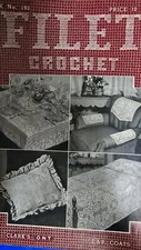 Filet CROCHET No.193 Coats&Clark's  Vintage