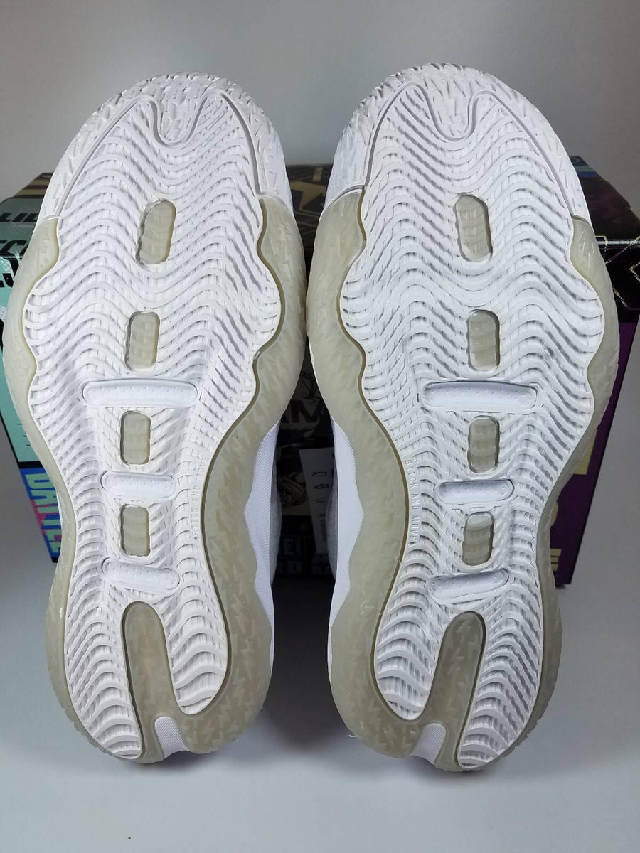 Adidas Dame 8 Admit One Unisex-Adult Cloud White | eBay display picture 1