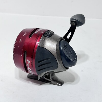 Zebco 404 Fishing Reel GwL4 Red Enclosed Spin Cast Fish Tackle