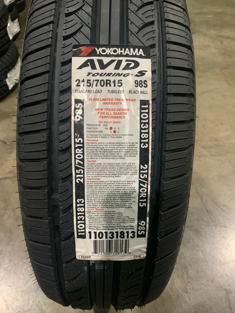 Yokohama 215/70/15 All Season Tires for sale | eBay