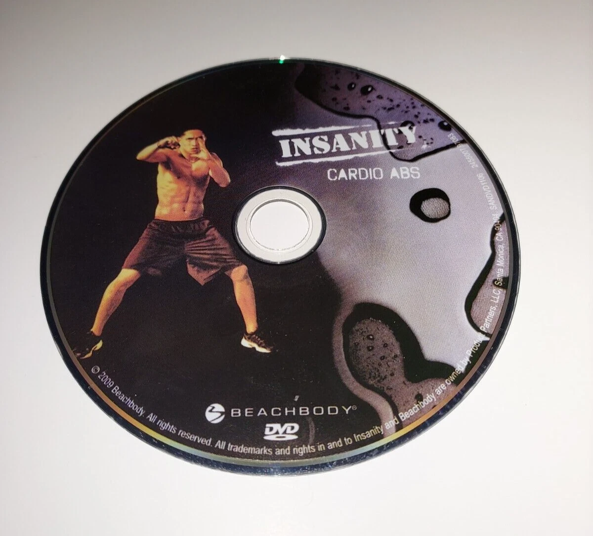 INSANITY Replacement DVD CARDIO ABS Beachbody Fitness Workout