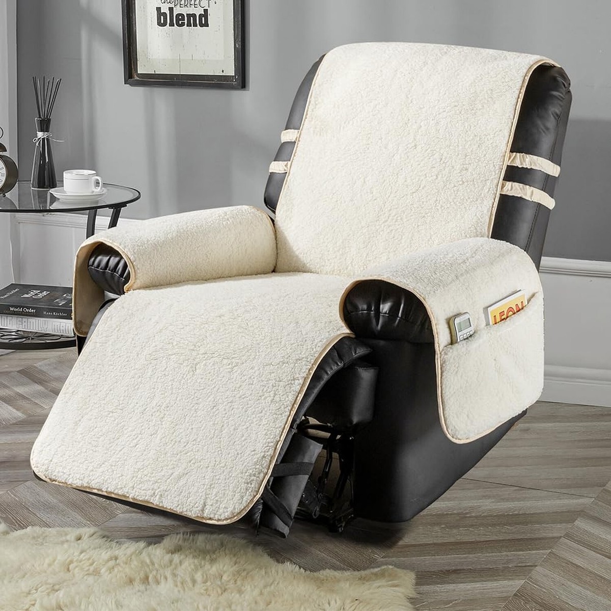 Leather Recliner Rocking Recliner Chair Covers Lazy Boy Non Slip