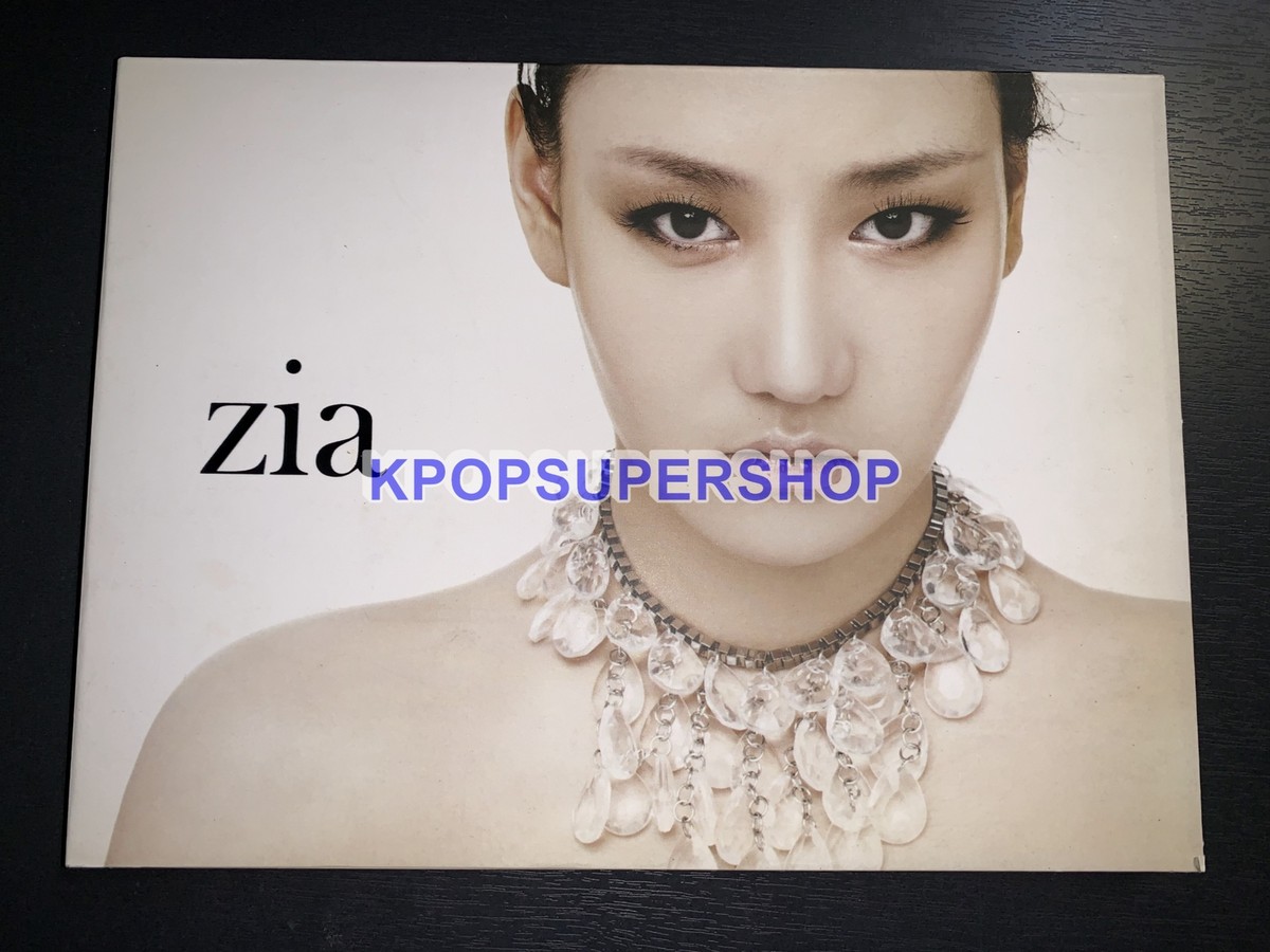 ZIA 4th Mini Album EP Difference CD Photobook Great Cond Promo