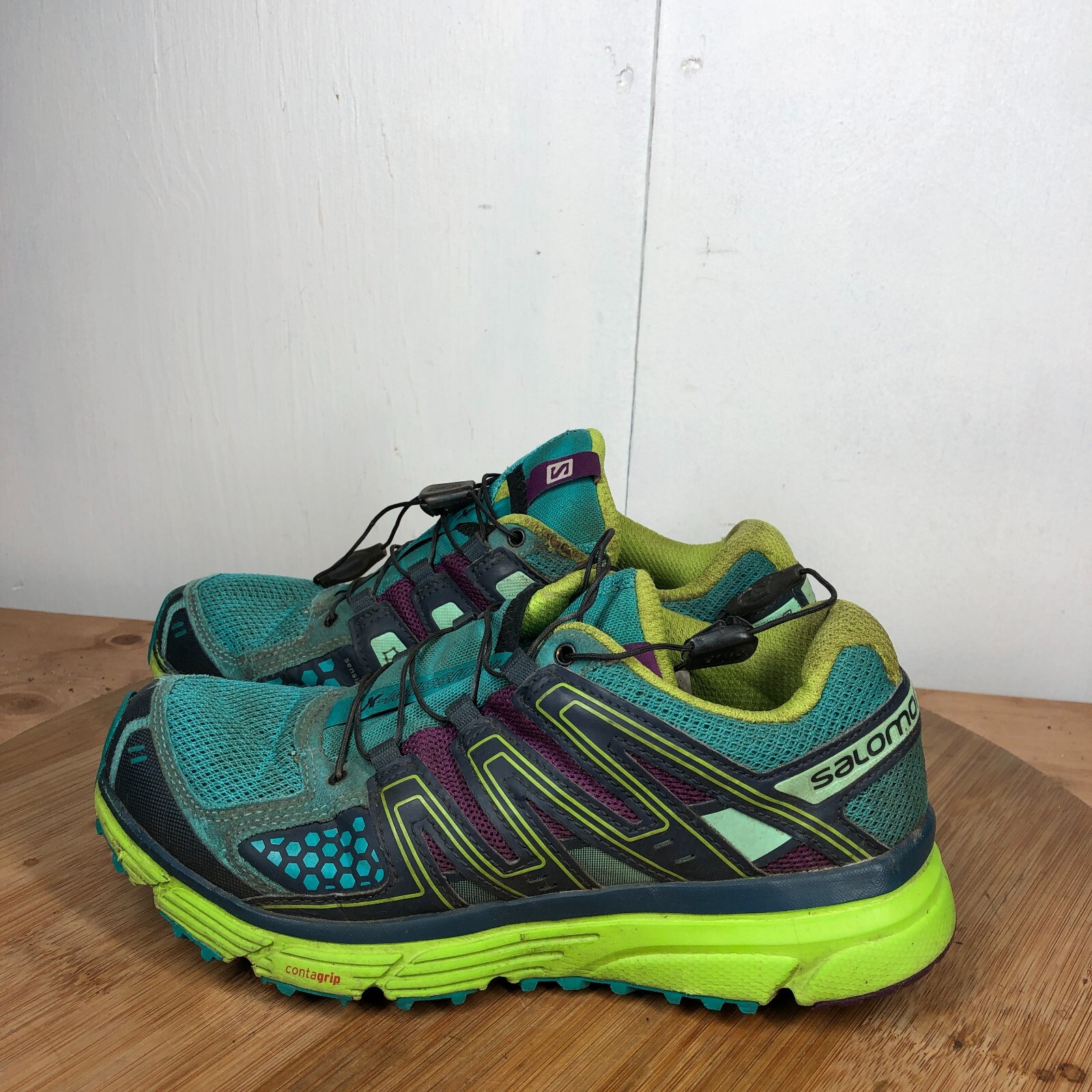 Salomon Scarpe Donna 7 X Mission 3 Sneakers Escursionismo Trail Classico Blu