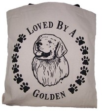 Loved By A Golden Tote Bag New MADE IN USA