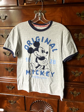 Mickey Mouse T-shirt adult Size XS Walt Disney World Ringer Tee NWT