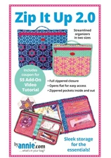 Zip It Up 2.0 By Annie Pattern PBA252-2 Project Bag Tote 2 Sizes