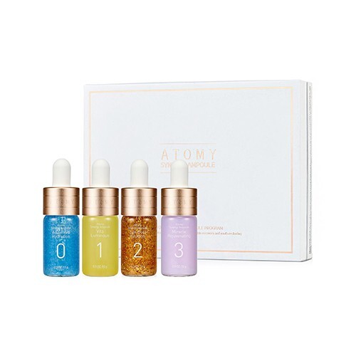 ブースター・導入液 ATOMY PRESTIGE SKINCARE PROGRAM ATOMY] Synergy Ampoule Program Set (10g × 4ea) / Korea