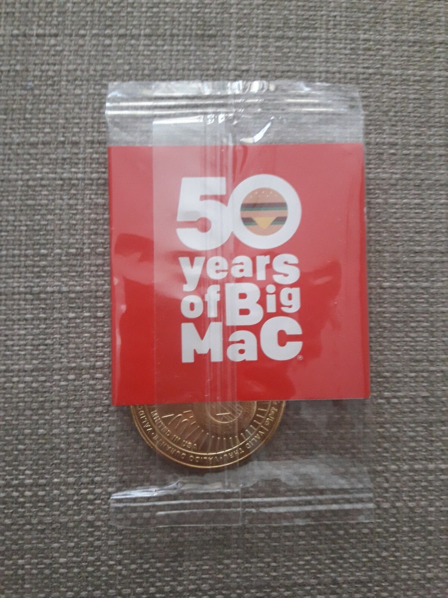 マックコイン McDonald's Big Mac 50th Anniversary MacCoin 1968-78, 78-88