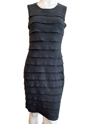 chinese dress ladies Donna Karan Women's Laguna Scuba Midi Sheath Dress - Black main image 0