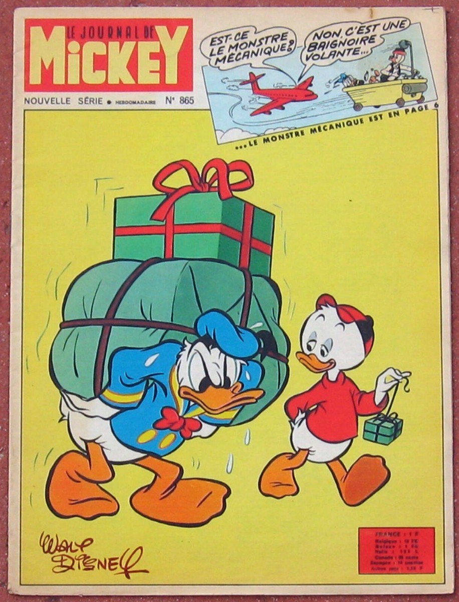 Mickey magazine 1956年フランス