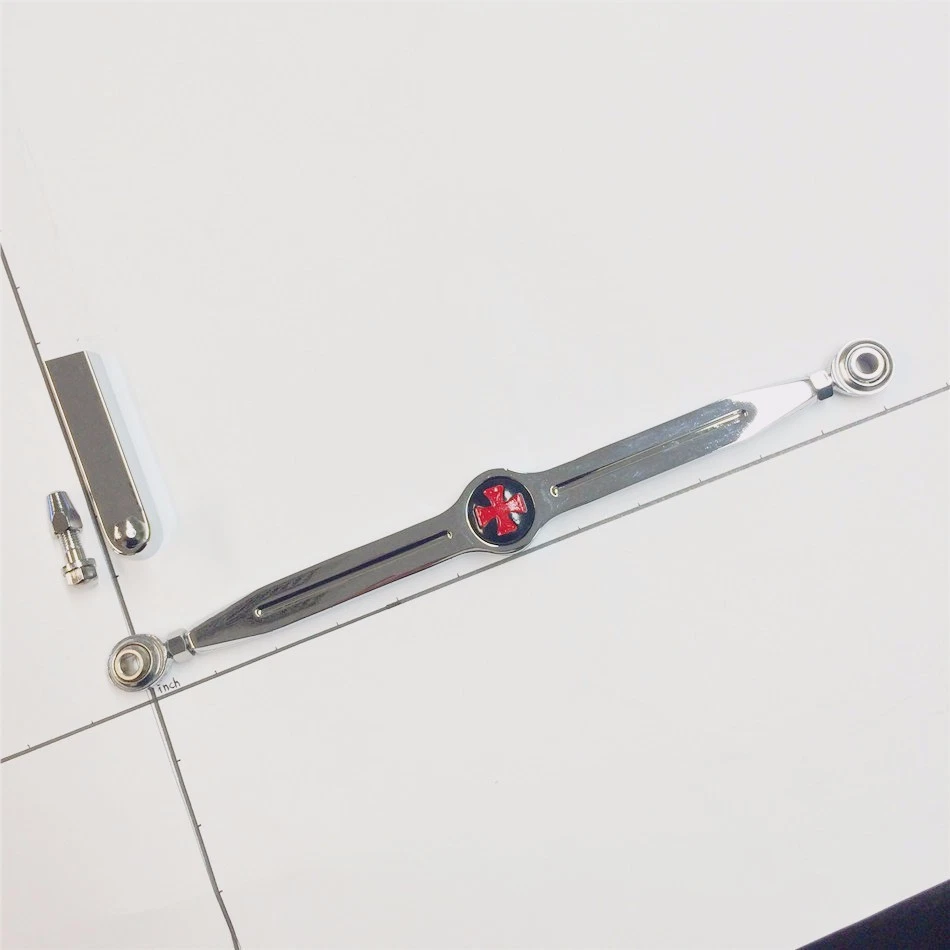 HTTMT Red Maltese Cross Shift Linkage para Harley CVO Softail Foto 4 de 4