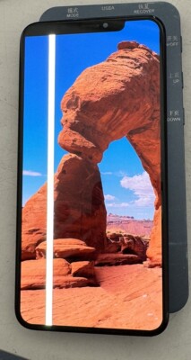 Original Apple iPhone XS MAX Display OLED Gebraucht Glas Ok Volle Funktion