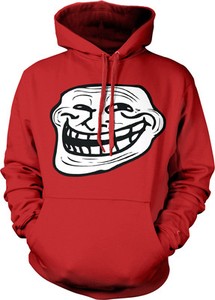 troll face hoodie