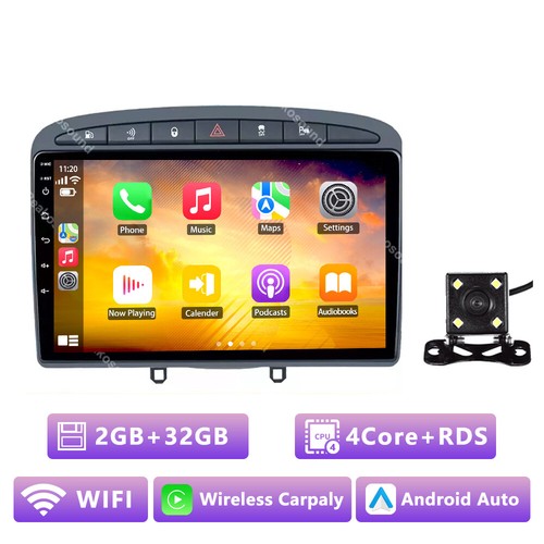 9" For Peugeot 308 408 RCZ Android 13 Car Stereo GPS Navi RDS BT Radio SWC WIFI - Picture 19 of 20