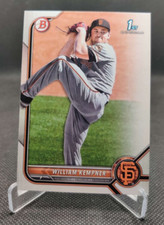 2022 Bowman Draft #BD-3 William Kempner San Francisco Giants Baseball Card