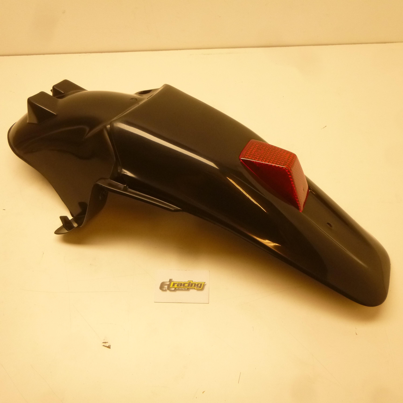 Rear Fender Tail Light Mudguard Fender Fits Honda Xr 650 R 00-21 Black