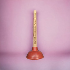 Personalised Engraved Plunger Novelty Plumbers Wedding Retirement Graduation