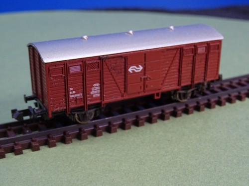 Roco gedeckter Wagen NS 980 0500-5  guter Zustand  1:160 NB25 | Zustand: Neu