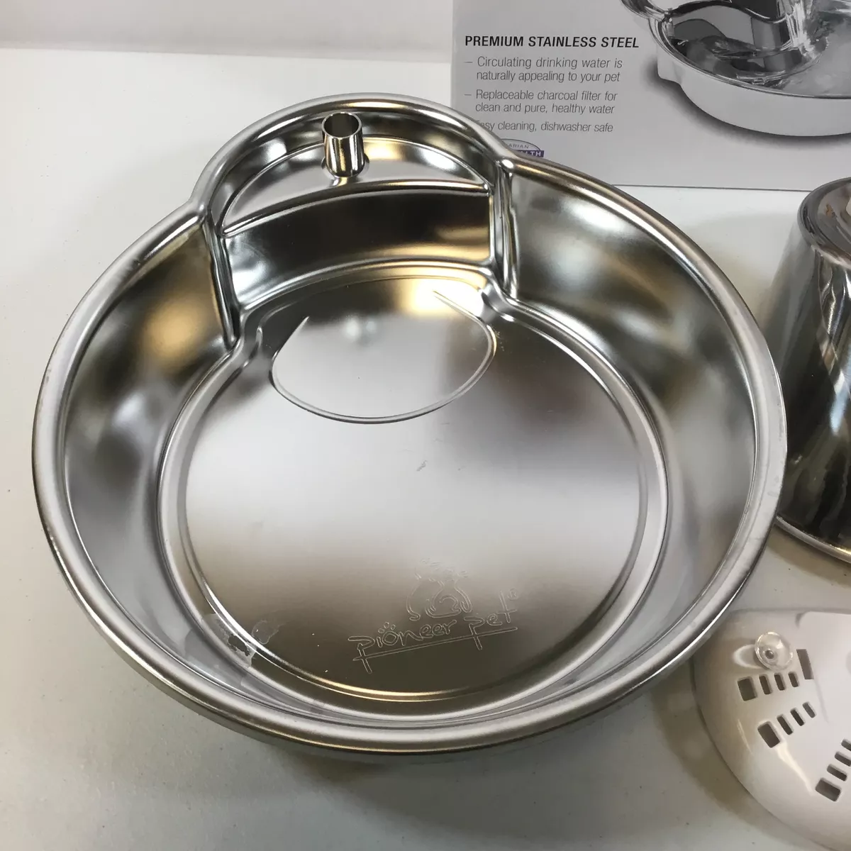 Pioneer pet big max stainless steel fountain cheap