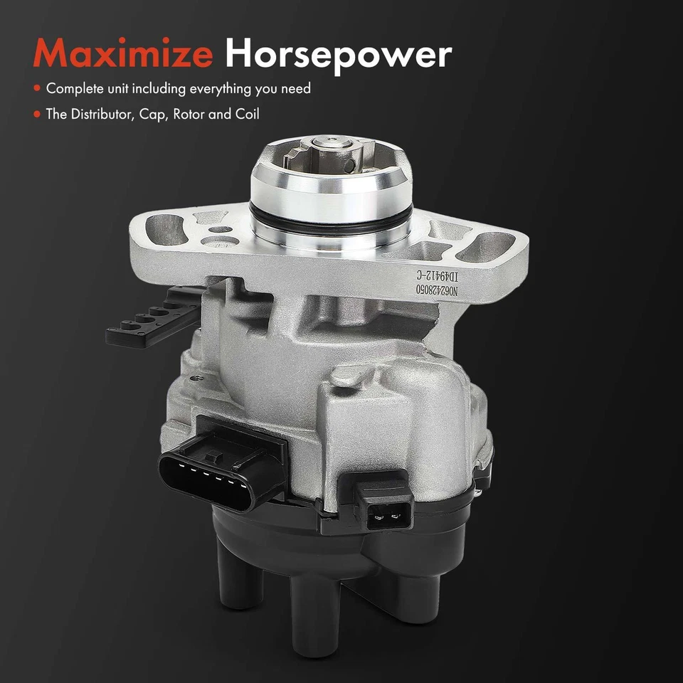 Distribuidor de encendido para Mitsubishi Mirage Eagle Summit 1995 1996 Plymouth Colt Foto 3 de 4