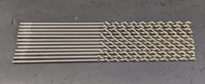 12 Dormer #41 (.0960") Fast Spiral Taper Length Drills HSS NEW - 41