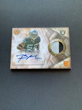 KHALIL MACK RAIDERS RC 2014 TOPPS VALOR JERSEY PATCH SIGNED AUTO FOOTBALL CARD