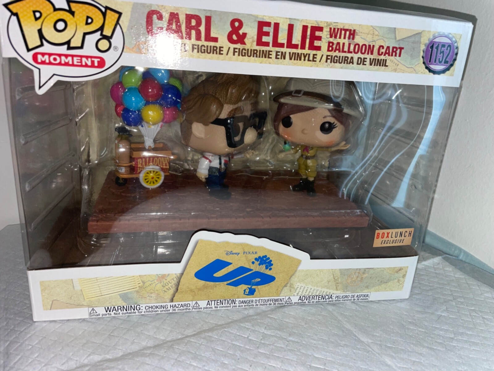 Vinyl Figures Funko Pop Ellie And Carl Funko Pop Disney Pixar Up