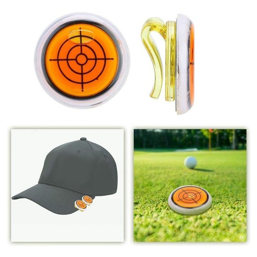 Golf Slope Putting Level Reading Ball Marker & 2024* Hat