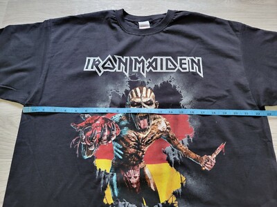 IRON MAIDEN Original 2016 BOOK OF SOULS Germany World Tour EVENT T