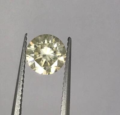 1CT LOOSE 6.50mm MOISSANITE ROUND CUT STONE CHARLES & COLVARD