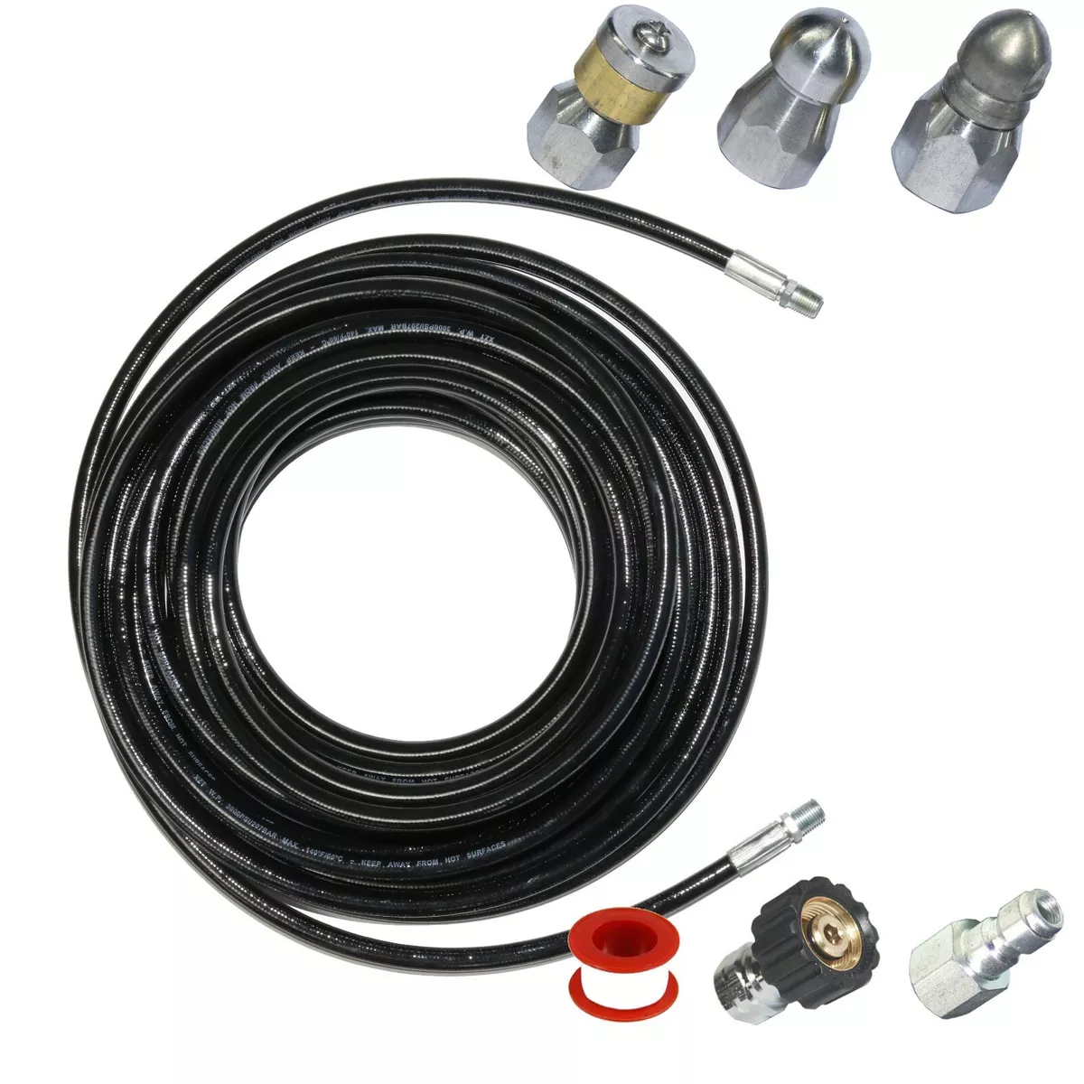 N3 pressure washer drain pipe cleaner drain snake sewer pipe kit Sewer Jetter