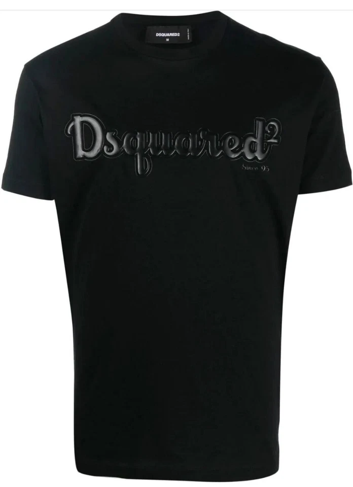 DSQUARED2 ICON DEBOSSED White/Black T-SHIRT S to XXL UK SIZE FREE FAST DELIVERY - Image 2 of 4