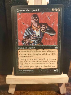 Crovax the Cursed - Stronghold - NM (siehe Bilder) - MTG