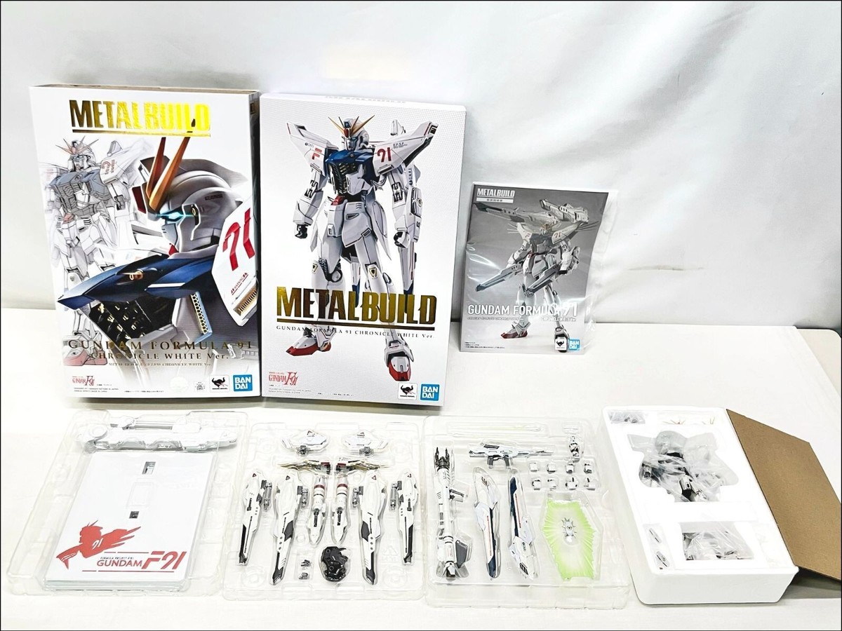 Mobile Suit Gundam F91 CHRONICLE WHITE Ver METAL BUILD