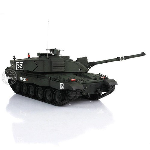 FPV Henglong 1/16 7.0 Challenger II RTR RC Tank 3908 360° Turret Gearbox FPV - Picture 2 of 7