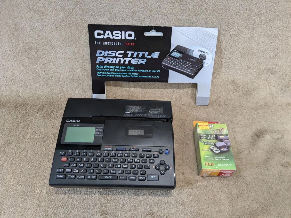 Casio CD/DVD Printer for sale | eBay