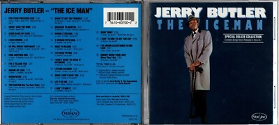 Jerry Butler - '' The Ice Man '' - 1992 USA Deluxe Edition 25 Track CD-FREE UK P&P