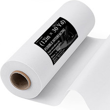 Medium Weight 12"X 30 Yards Fusible Interfacing for Sewing,Iron-On Non-Woven Int