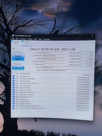 Sabrent 8TB Rocket 4 PLUS NVMe PCIe 4.0 M.2 2280 Internal SSD -  Light Use *CDI*
