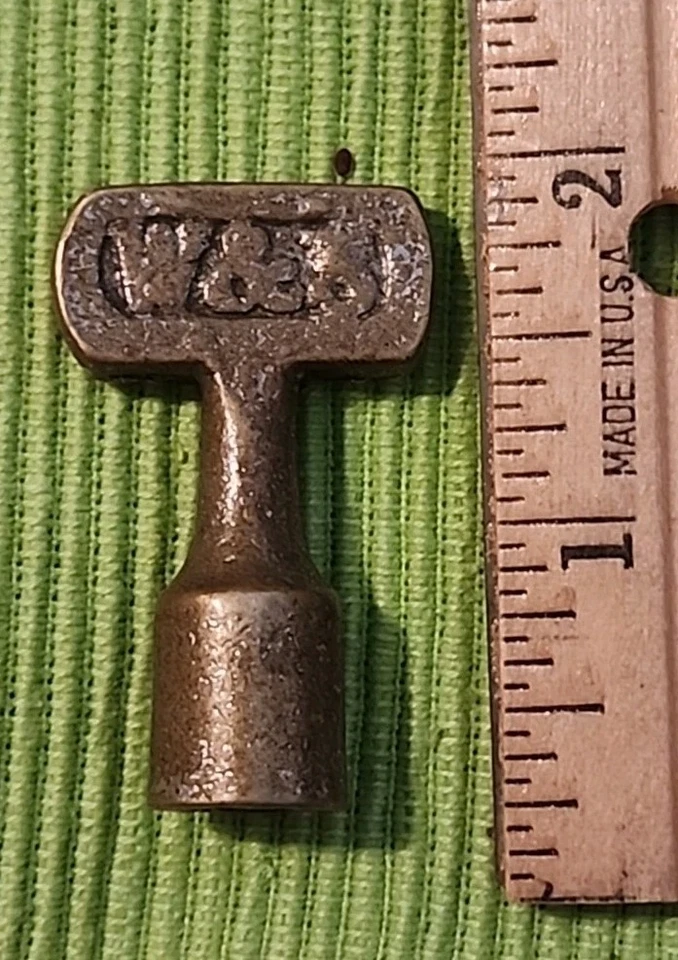 RARE Antique 1900s Weymann & Sons W & S Banjo Wrench Original Tuning Key Tool  - Image 2 of 4