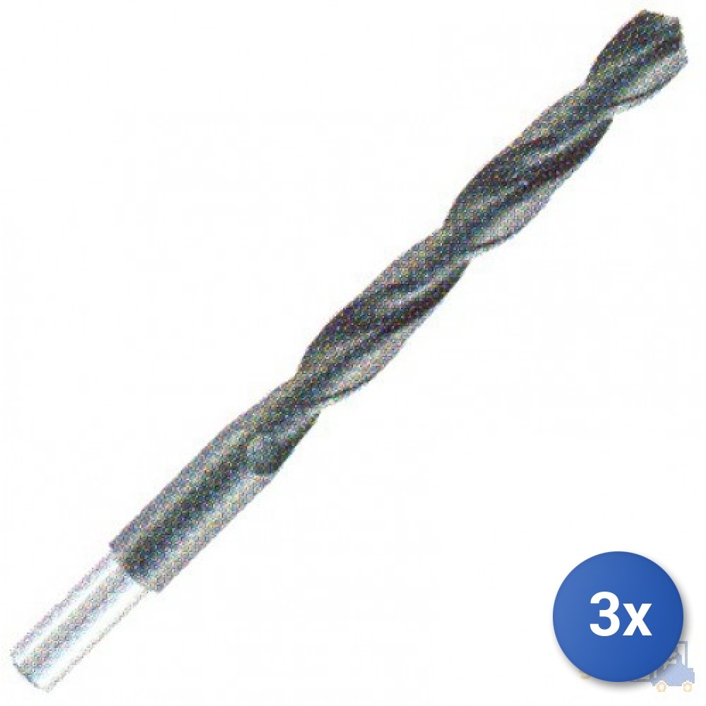 Set 3 Punte Alpen Sprint Master HSS DIN 338 15.5 mm Codulo Ridotto